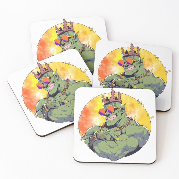 Item preview, The orcish cool king designed and sold by GruumchsGoods.