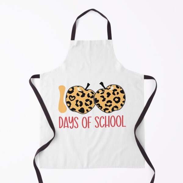Item preview, 100 Day's Of School Leopard Apples designed and sold by Smix Pixels.