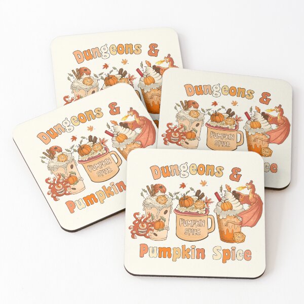 Item preview, DND PUMPKIN LATTE: Dungeons and Pumpkin Spice. designed and sold by DungeonAtelier.