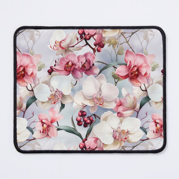 Item preview, Vintage Florals, Pink Orchid designed and sold by PigmeArt.