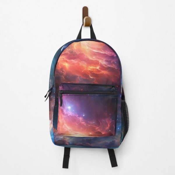 Item preview, Stunning Colorful Galaxy with Planet Painting designed and sold by gallofoto.