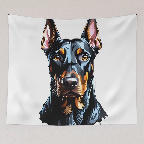 Item preview, Stunning Dobermann Pinscher dog designed and sold by Metaverse8.