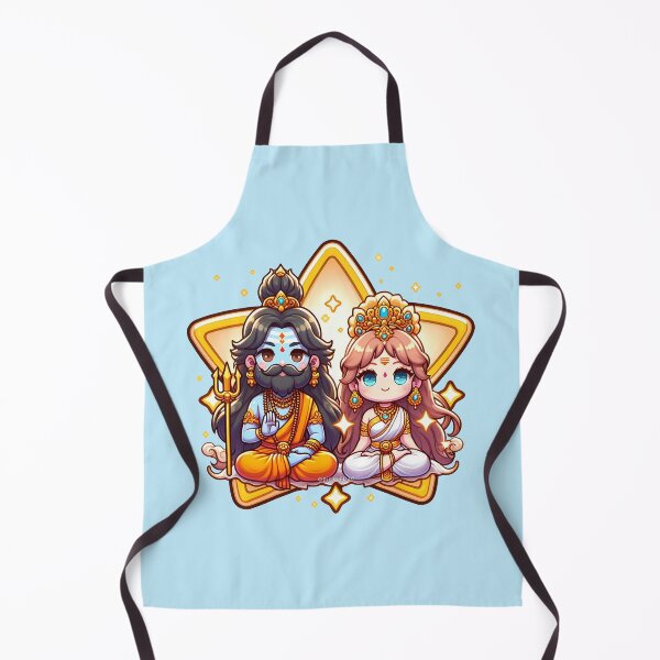Item preview, Brahma, the Creator, and his wife Saraswati designed and sold by PickledjoArt.