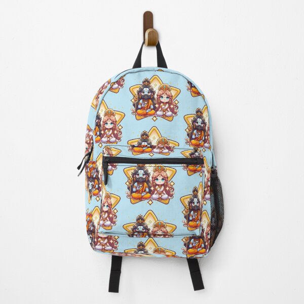 Item preview, Brahma, the Creator, and his wife Saraswati designed and sold by PickledjoArt.