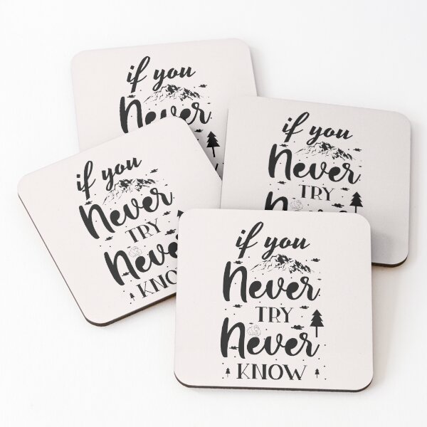 Item preview, If you never try, you never know designed and sold by asbno19.