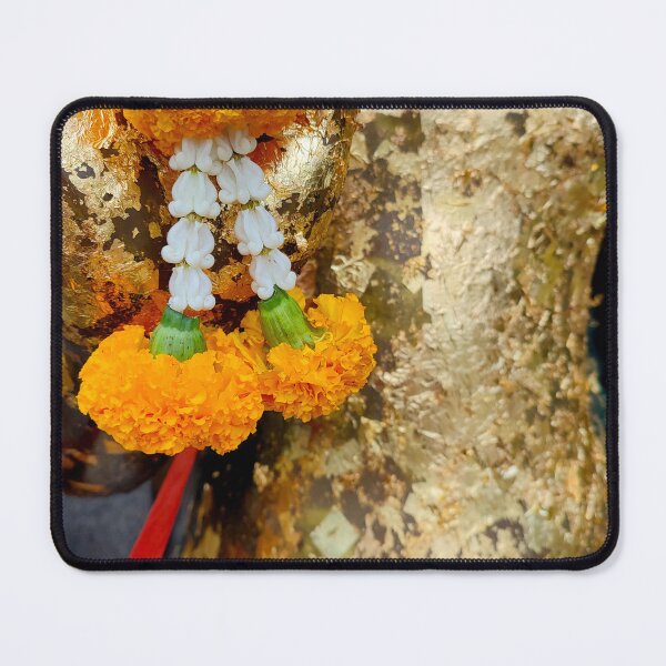 Item preview, Orange Flowers on Gold Leaf. Thailand designed and sold by JonDelorme.