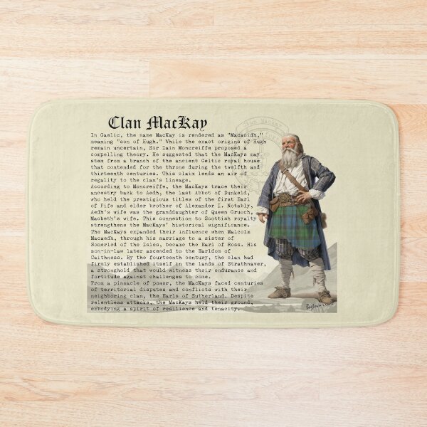 Item preview, MacKay Scottish Clan History  designed and sold by BagTown Clans.