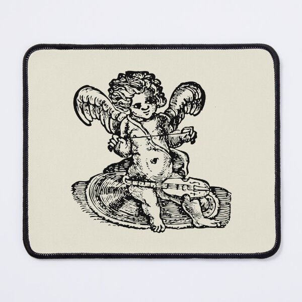 Item preview, Cherubic Melody Historical Wooodcut designed and sold by Twisted Kids.