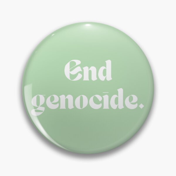 Item preview, End genocide designed and sold by Hb-Designs123.