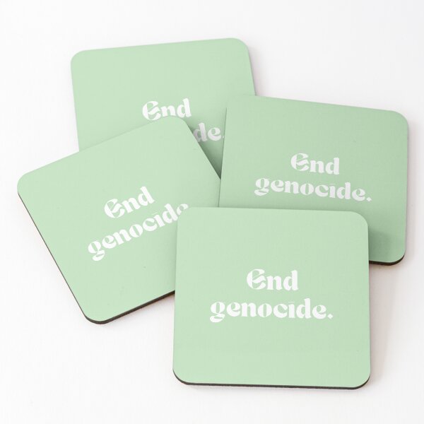 Item preview, End genocide designed and sold by Hb-Designs123.