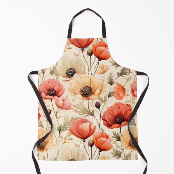 Item preview, Vintage Florals, Poppy designed and sold by PigmeArt.