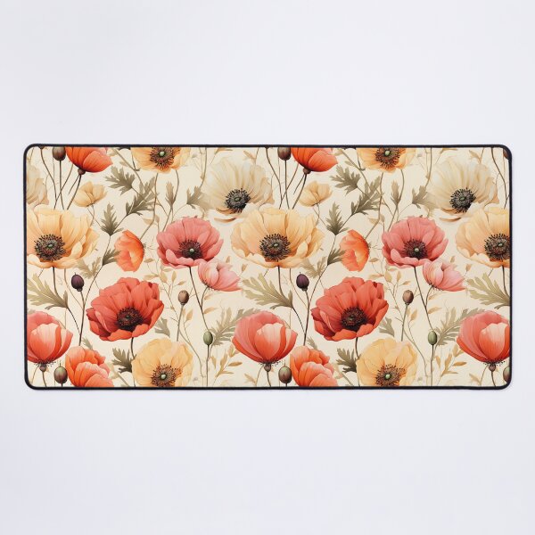 Item preview, Vintage Florals, Poppy designed and sold by PigmeArt.