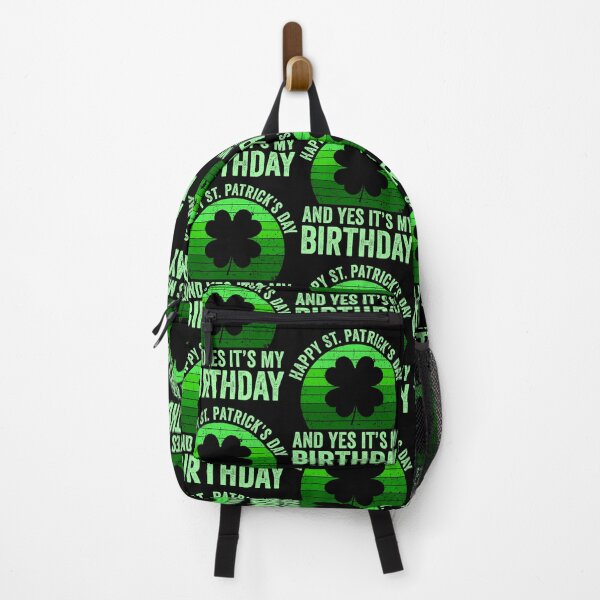 Item preview, Funny St Patricks Day Birthday Lucky Shamrock Vintage Sunset designed and sold by BalladOfZeus.