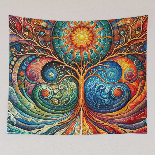 Item preview, Celestial Tree of Harmony designed and sold by floraldesigns-v.