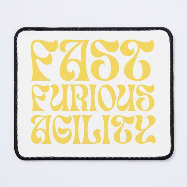 Item preview, Fast and furious agility in yellow designed and sold by PausePapote.