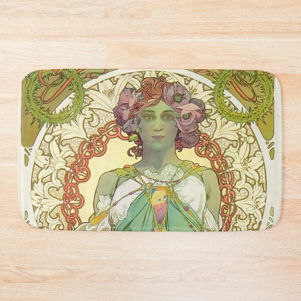 Item preview, Leslie Carter, by Alphonse Mucha. HIGH DEFINITION designed and sold by MINDTHECHERRY.