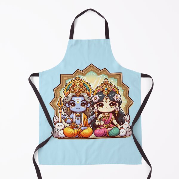 Item preview, Brahma the Creator, and his wife Saraswati designed and sold by PickledjoArt.