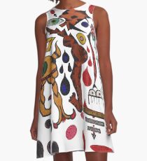 animales A-Line Dress