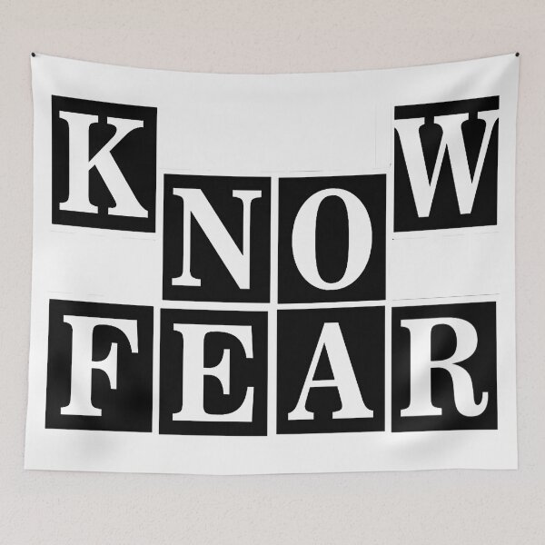 Artikelvorschau, KNOW NO FEAR  entworfen und verkauft von RoguegraFX.