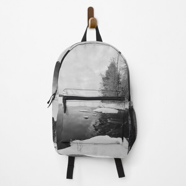 Item preview, Where the lake ends. Parkkuu winter 2023  bw designed and sold by Jouko Lehto Photography.