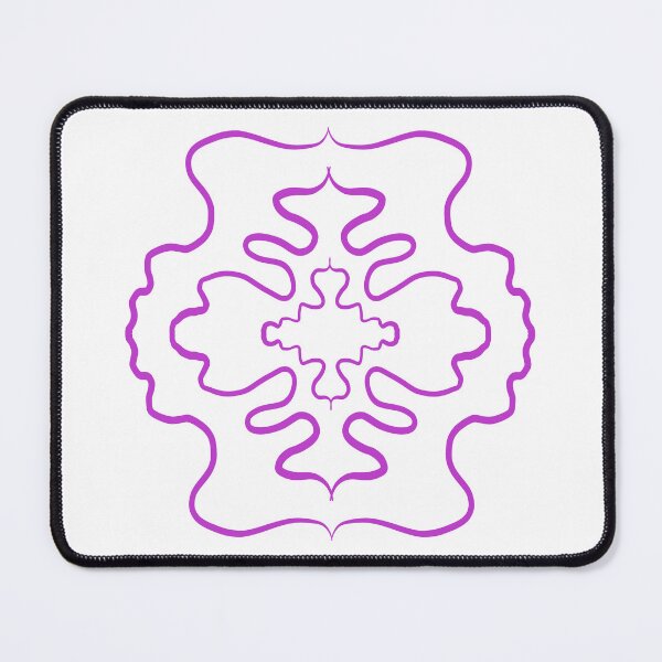 Item preview, Elegant Abstract Minimalist Flowing Purple Line Art designed and sold by Ciara Shortall.