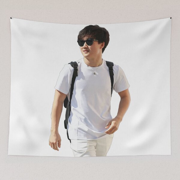 Item preview, Yuki Tsunoda F1 Driver in casual White Tee Alpha F1 Team Daniel Teammate designed and sold by FormulaGTee1.