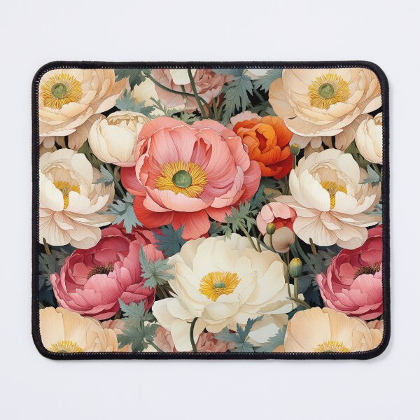 Item preview, Vintage Florals, Ranunculus designed and sold by PigmeArt.