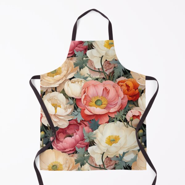 Item preview, Vintage Florals, Ranunculus designed and sold by PigmeArt.