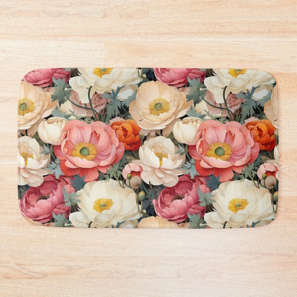 Item preview, Vintage Florals, Ranunculus designed and sold by PigmeArt.