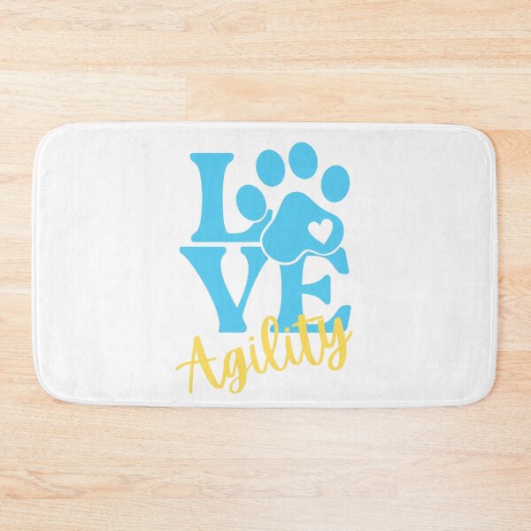 Item preview, Love agility in blue and yellow designed and sold by PausePapote.