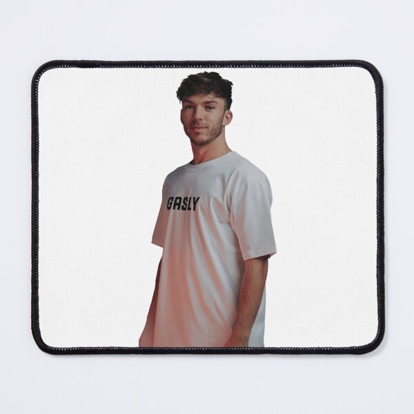 Item preview, Pierre Gasly F1 Driver in casual White Tee Alpine F1 Team Esteban Ocon Teammate designed and sold by FormulaGTee1.