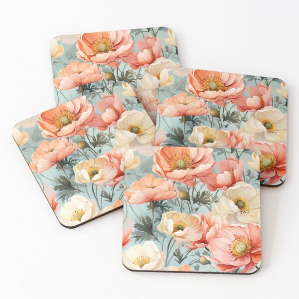 Item preview, Vintage Florals, Ranunculus, Buttercup designed and sold by PigmeArt.