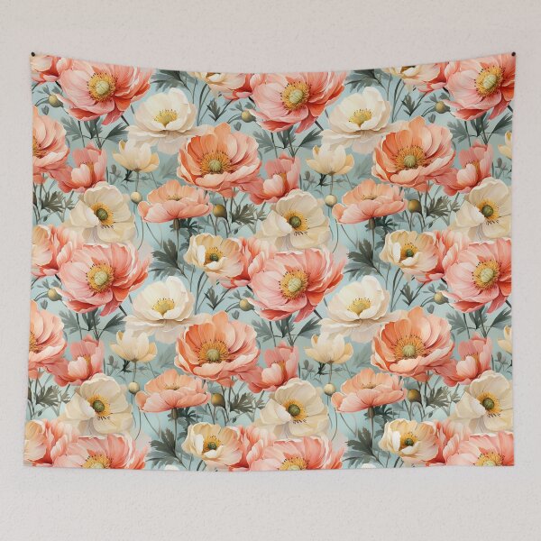 Item preview, Vintage Florals, Ranunculus, Buttercup designed and sold by PigmeArt.