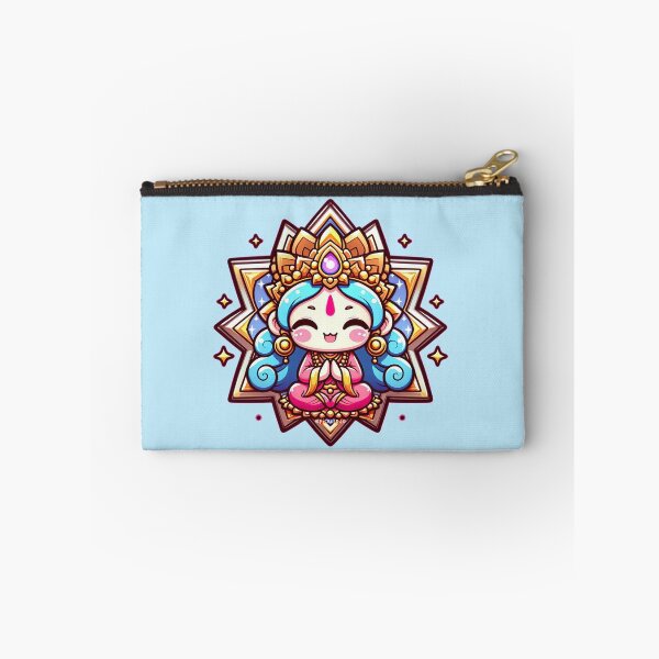 Item preview, Happy Manjushri Meditating Cartoon designed and sold by PickledjoArt.