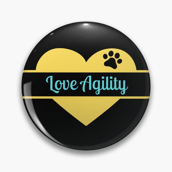 Item preview, Love agility in blue and yellow designed and sold by PausePapote.