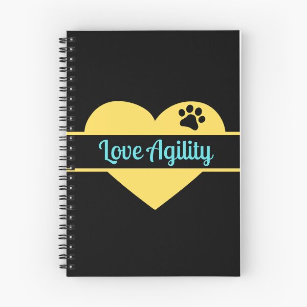 Item preview, Love agility in blue and yellow designed and sold by PausePapote.