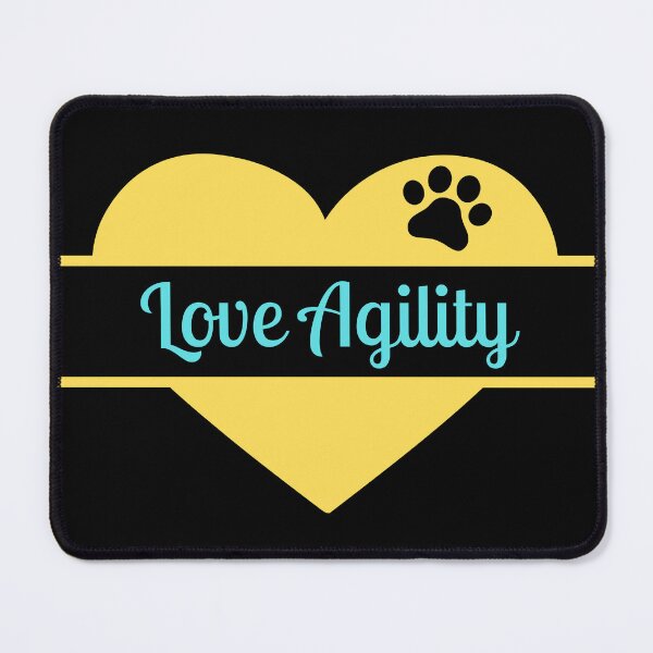 Item preview, Love agility in blue and yellow designed and sold by PausePapote.