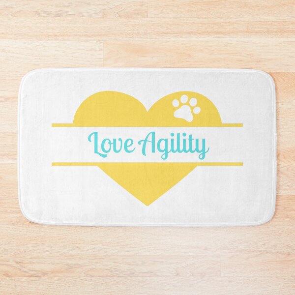 Item preview, Love agility in blue and yellow designed and sold by PausePapote.