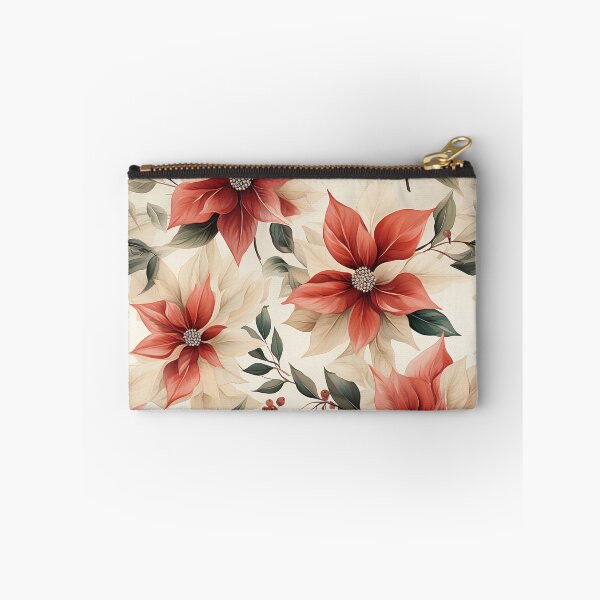 Item preview, Vintage Florals, Poinsettia designed and sold by PigmeArt.