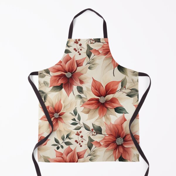 Item preview, Vintage Florals, Poinsettia designed and sold by PigmeArt.