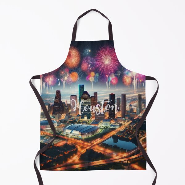 Item preview, Happy New Year - Cities of the World - Houston designed and sold by Cilea Sabie.