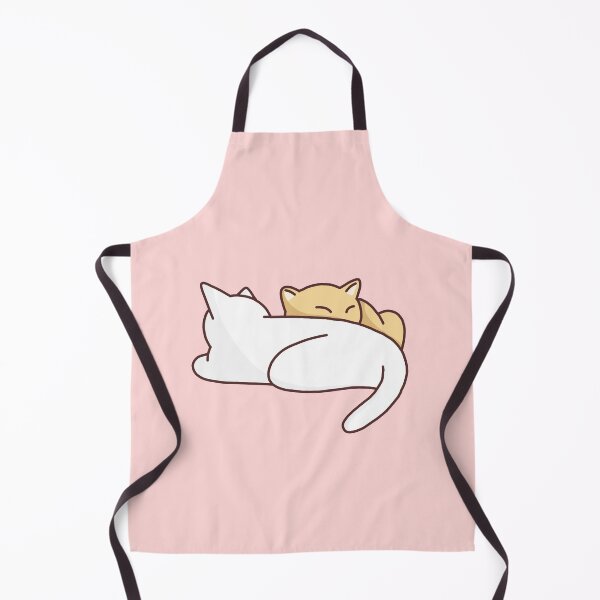 Item preview, Orange cat and white cat designed and sold by TiffyChaa.