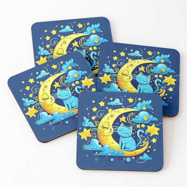 Item preview,  Cat Lullaby Moon designed and sold by box-artshop.