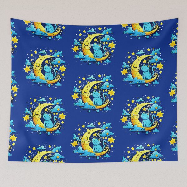 Item preview,  Cat Lullaby Moon designed and sold by box-artshop.