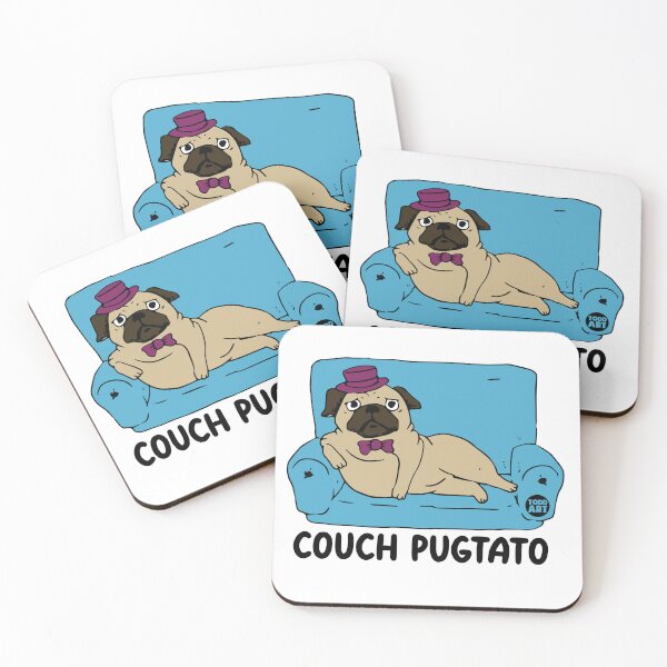 Item preview, COUCH PUGTATO designed and sold by TODD GOLDMAN.