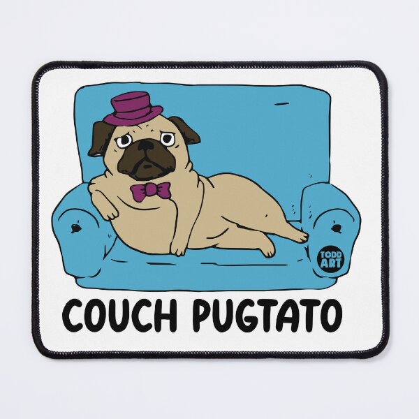 Item preview, COUCH PUGTATO designed and sold by TODD GOLDMAN.