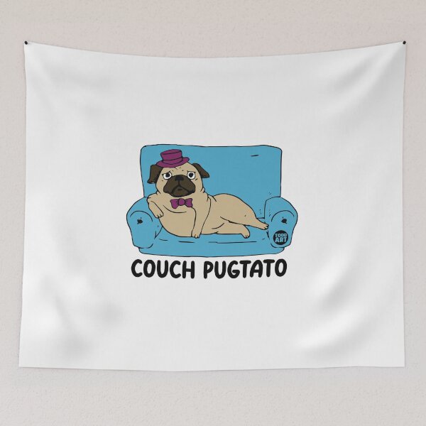 Item preview, COUCH PUGTATO designed and sold by TODD GOLDMAN.