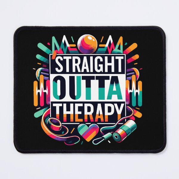 Item preview, Straight Outa Therapy designed and sold by TeesYouWant.