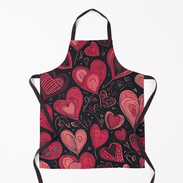 Item preview, Romantic Red Hearts Pattern, Valentines Day designed and sold by Hibiskusmond.