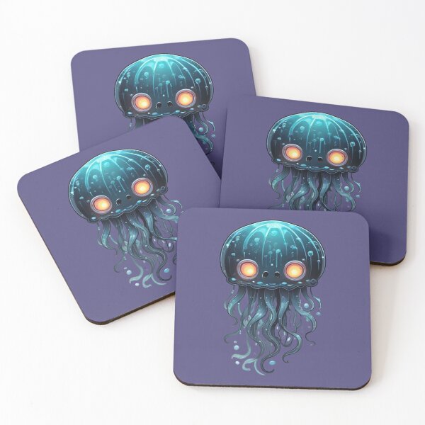 Item preview, Creepy Cute Eldritch Jellyfish designed and sold by TechnoWhimsy.